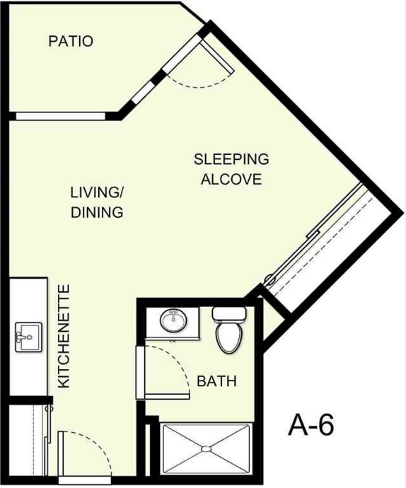 Plano de planta - Holiday Rancho Village