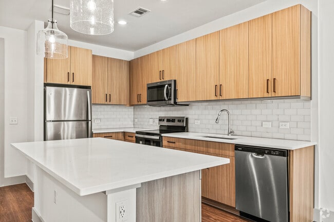 1BR, 1BA - 845SF - Kitchen - The Nelson