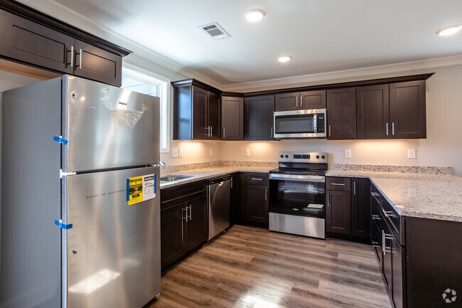 2 habitaciones, 1,5 baños, 1.375 pies cuadrados, cocina - Flats at Melrose