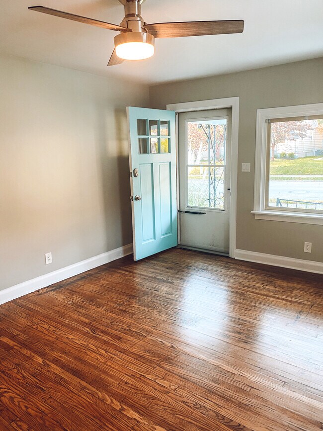 Refinished hardwood floors and new light fixtures! - 1117 Rammers Ave