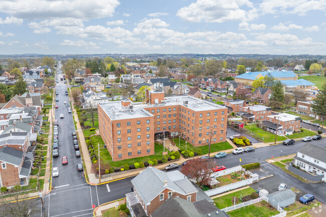 Aerial Photo - Golden Age Manor