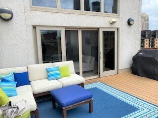 Deck off Livingroom/Kitchen - 111 Washington N Ave