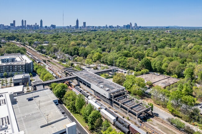 Edgewood/Candler Park MARTA station sits on the northern border of the neighborhood.