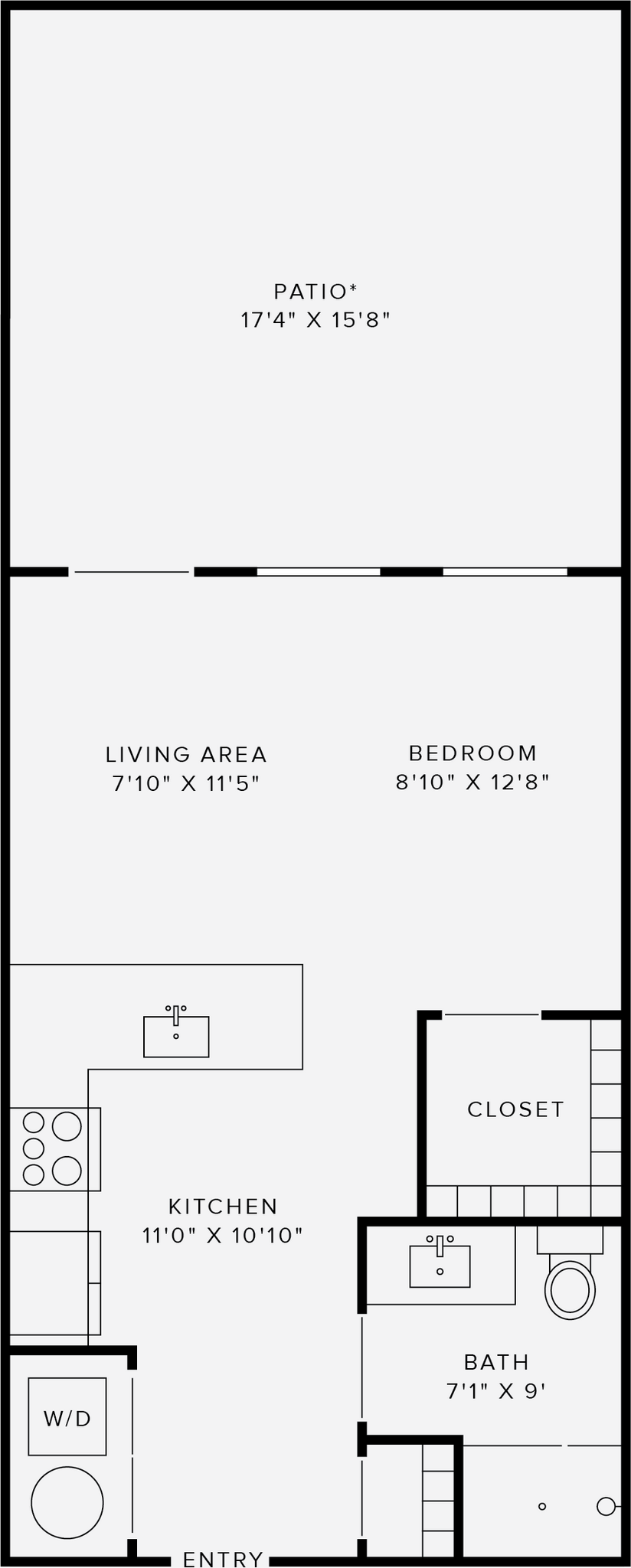 Quarter Phase II – Studio A - Patio
