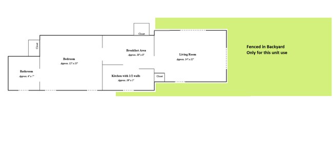 Unit #3 Layout - 1085 Bellevue Dr NE