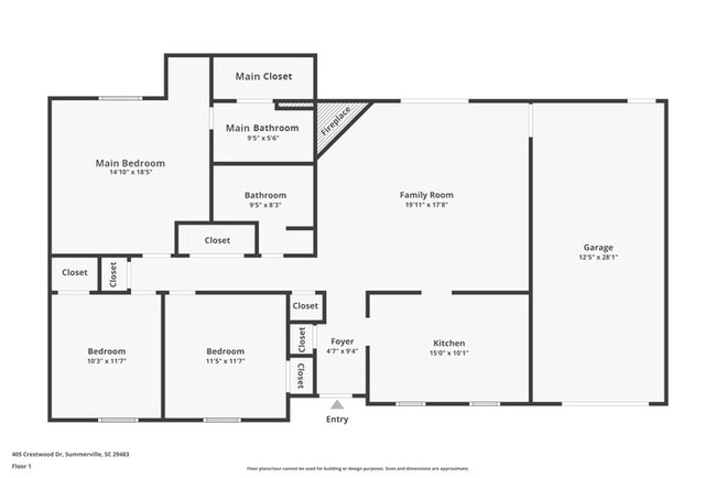 Building Photo - 405 Crestwood Dr, Summerville, SC, 29483