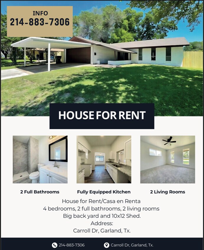Foto principal - 1601 Carroll Dr