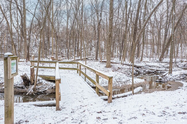 Hudsonville Nature Center in the Hudsonville neighborhood offers scenic walks along the creek.