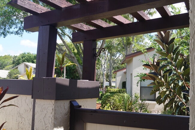 Main entrance and front patio. - 4148 Player Cir