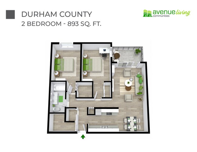 Floorplan - Durham County