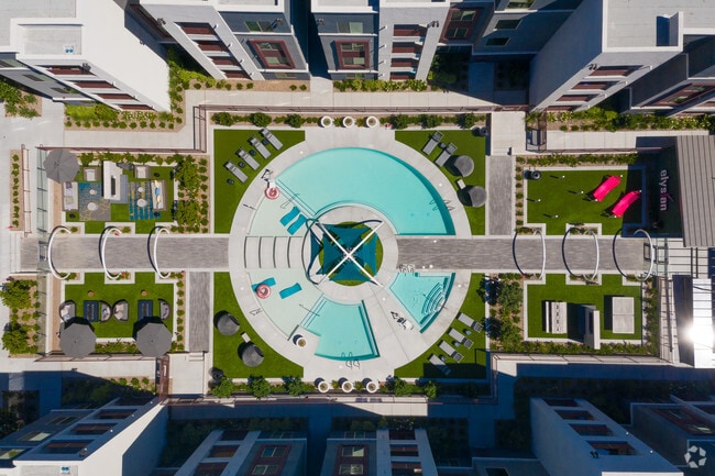 Pool Area - Aster Blue Diamond Apartments