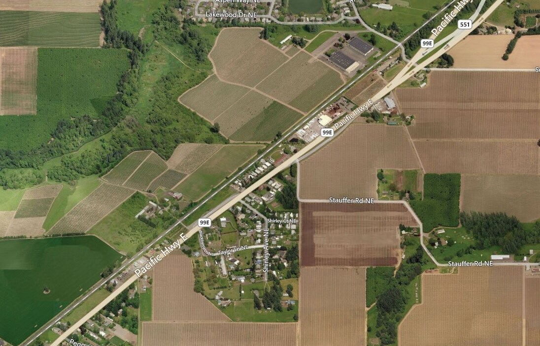 Aerial Photo - 19107 Highway 99 E