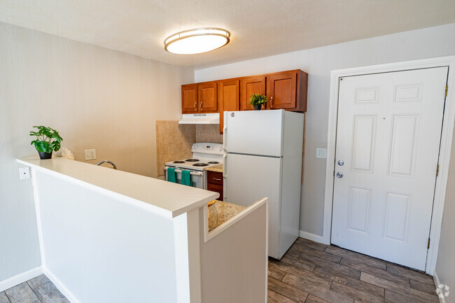 AP Studio Kitchen - The Stapleton Apartments