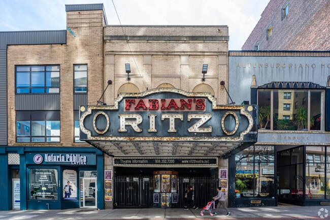 The Ritz Theater is the cornerstone of Downtown Elizabeth.