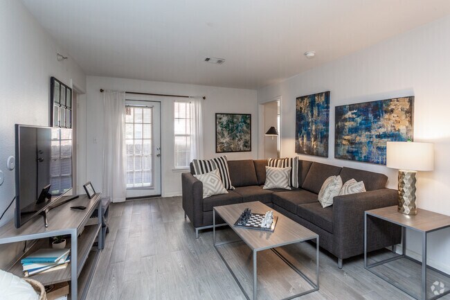 4HAB, 4BA - Sala de estar - The Madison Apartments