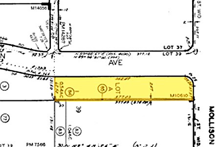 Mapa de la parcela - Lexington Condominiums