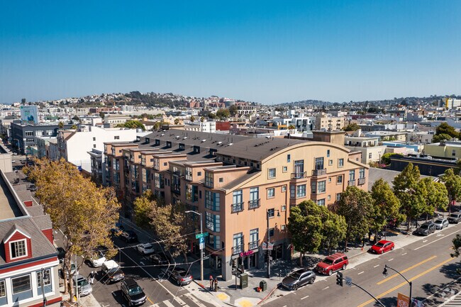 Aerial Photo - 601-621 Valencia St