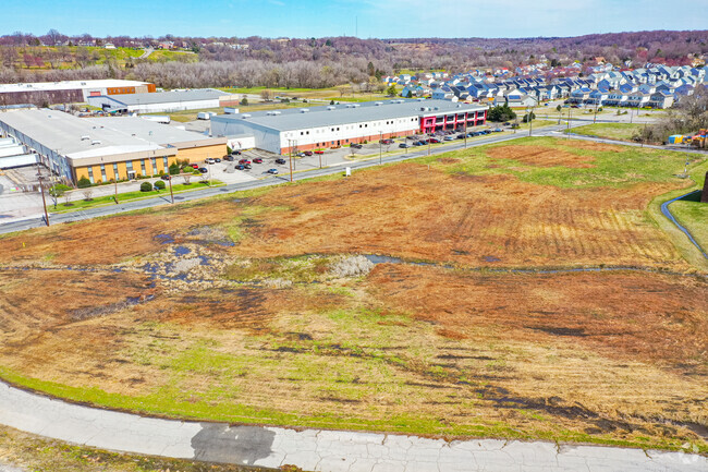 Aerial Photo - Fulton Yard Apartments