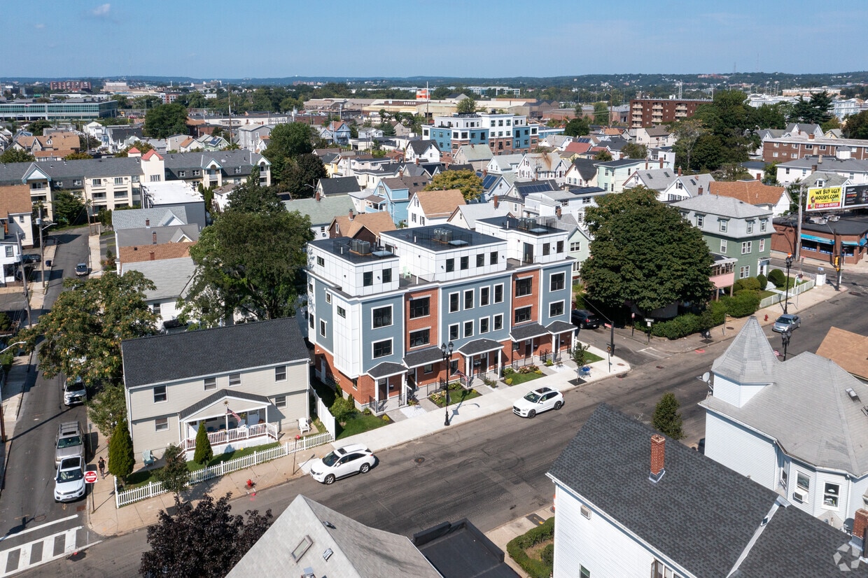 Aerial Photo - Main St Residences