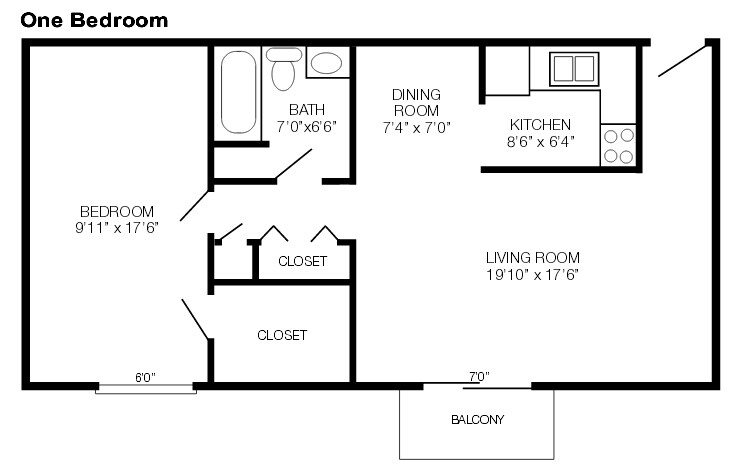 Westview Heights – 1 Bedroom