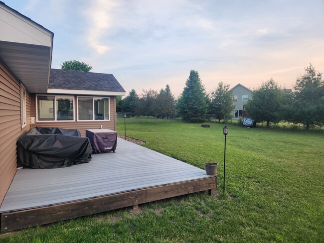 Back yard deck - 1243 Quail Run