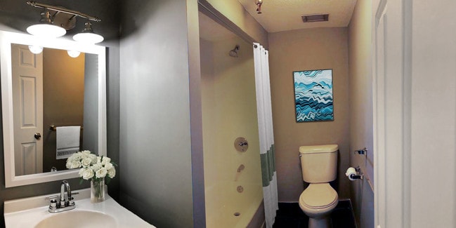 Bathroom - Chestnut Residences at 122