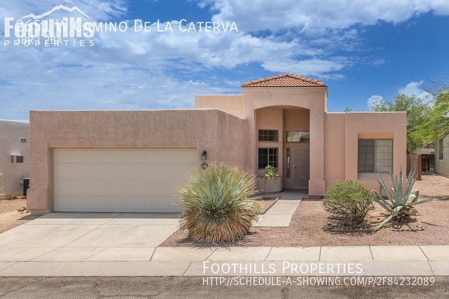 3 BR 2 BA Single Story Townhome Rentals in Tucson AZ