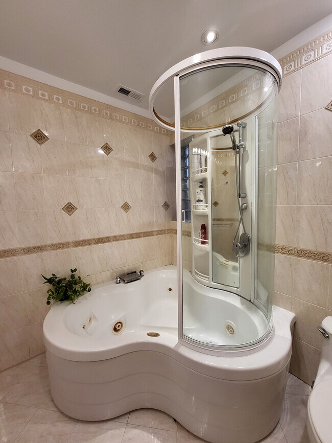 Jacuzzi in full bathroom - 4630 N Saint Louis Ave