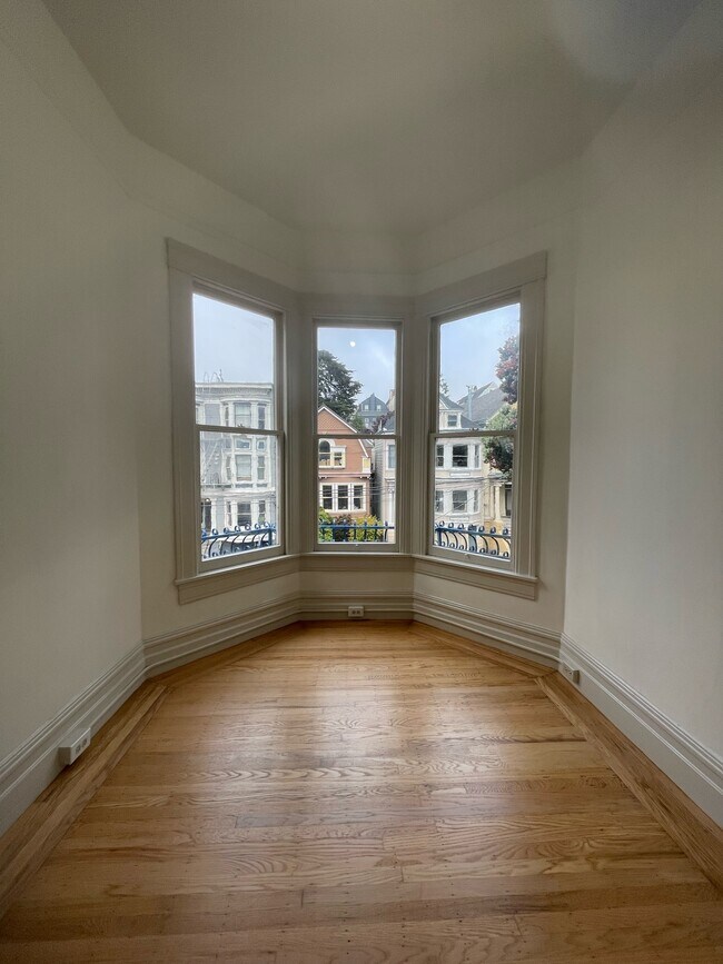 From bedroom with great view of Cole St - 763 Cole St