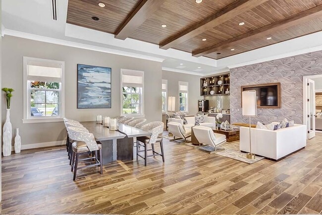 Multiple entertaining and gathering spaces - The District Boynton