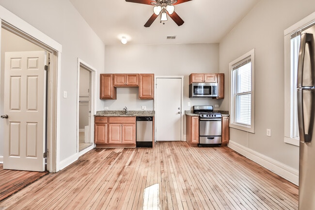 View of kitchen from living room - 1702 N Campbell Ave