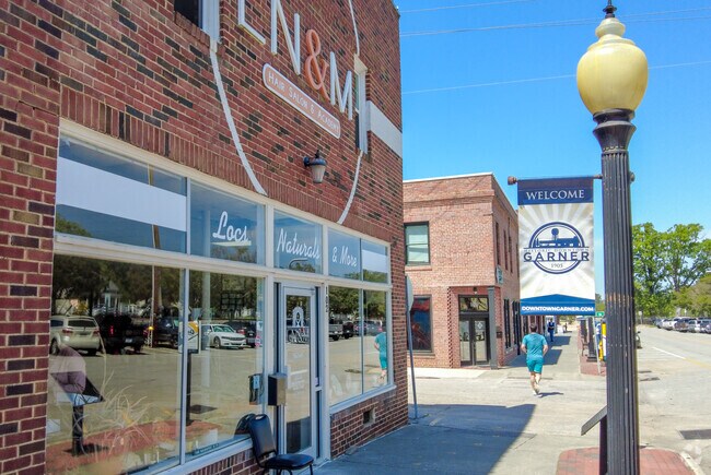 Come visit the local charm of Historic Downtown Garner.