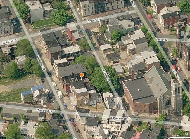 Aerial Photo - 121 Evergreen St