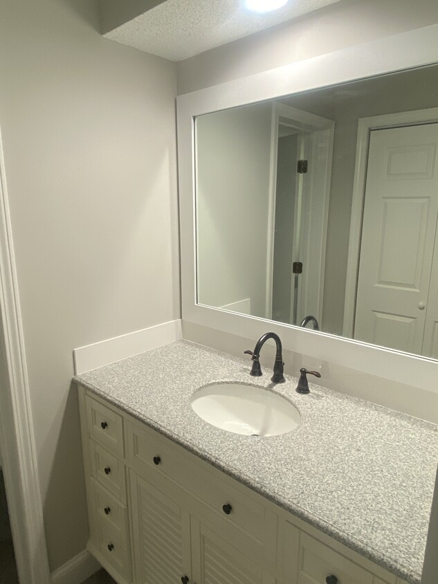 Primary vanity - 14821 S Wyandotte Dr