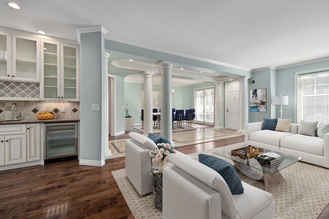 Living Room/Dining Room/Peek of Butler's Pantry - 561 35th St