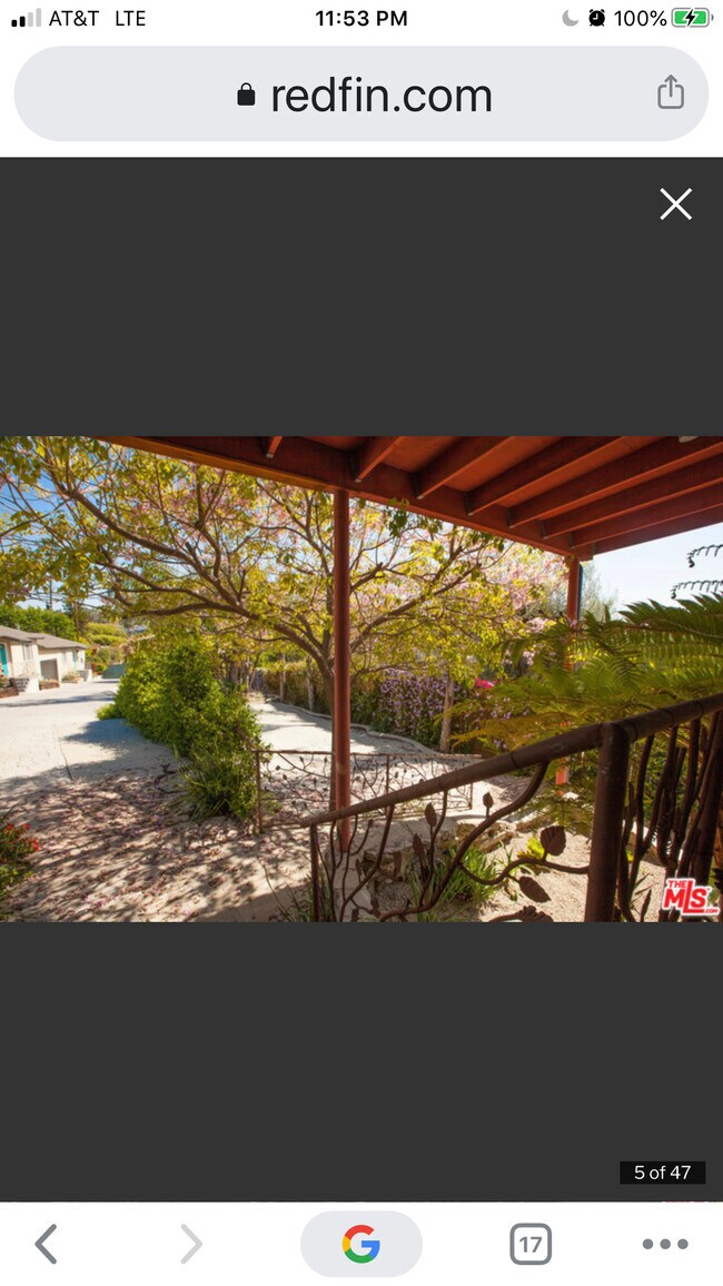 View from front door. - 3335 Cazador St