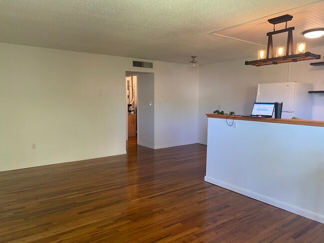 From front door looking at LR, dining and kitchen. Add granite bar top between Kitchen and LR. - 320 Lakeview St