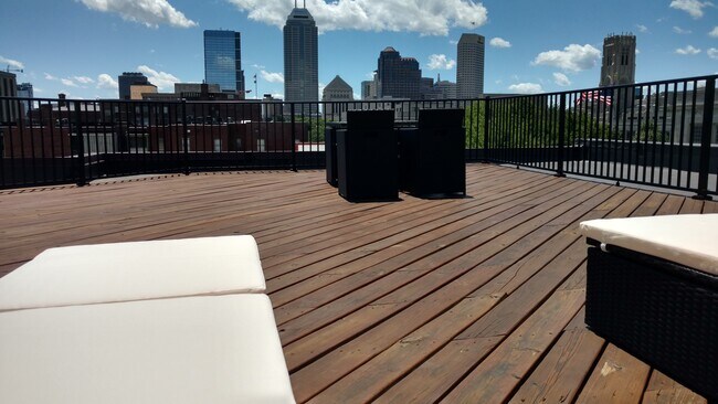 Plano de planta - 829 N Pennsylvania St