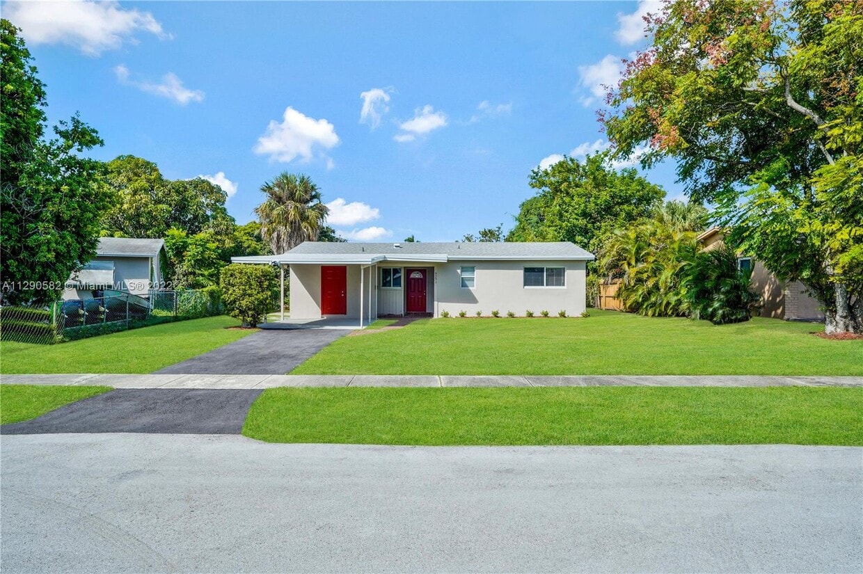 6291 NW 14th Ct, Sunrise, FL 33313 House Rental in Sunrise, FL