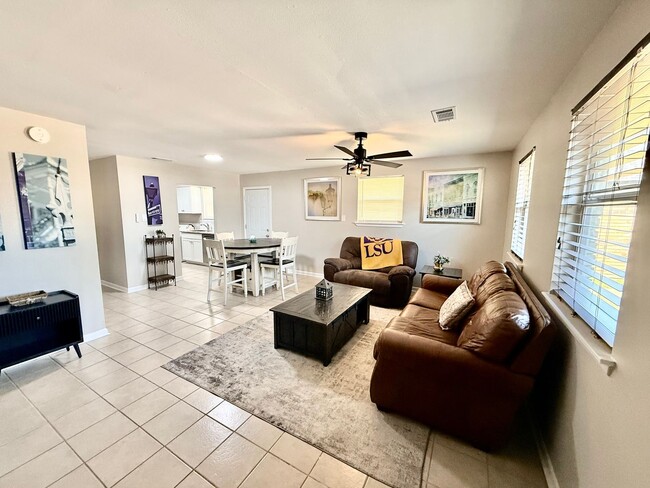 Photo - Fully Renovated & Furnished 3BR/2BA Duplex in Southgate – WiFi & Lawn Care Included House