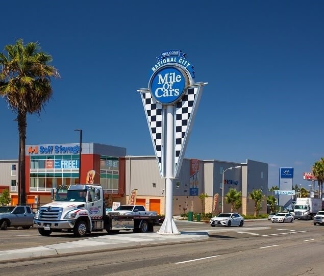 National City’s Mile of Cars began when the first car arrived in the city in 1904