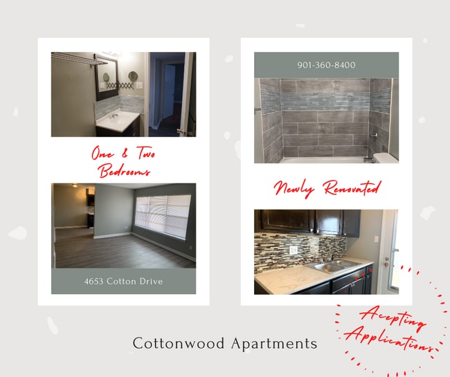 1 & 2 BEDROOMS - IMMEDIATE MOVE IN - 2841 Cottonway St