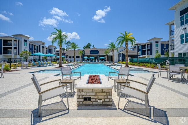Pool & Outdoor Lounge Area - The Hangar