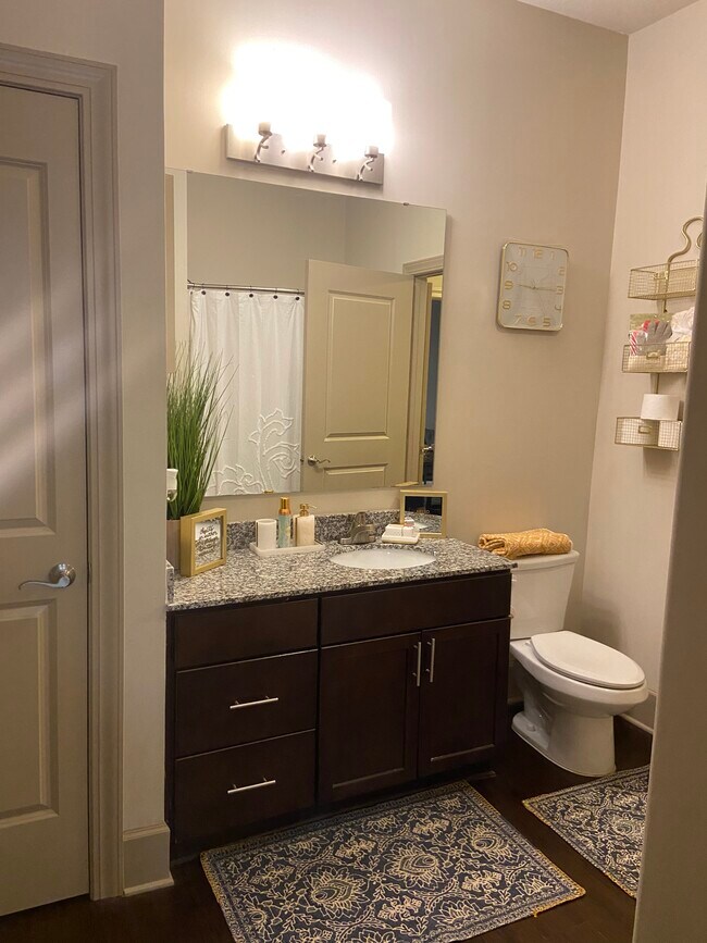 Bathroom with lining closet and access to bedroom - 3127 Forrest Walk