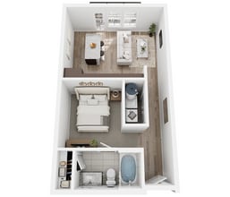 Interior Photo - The Residences at La Cantera