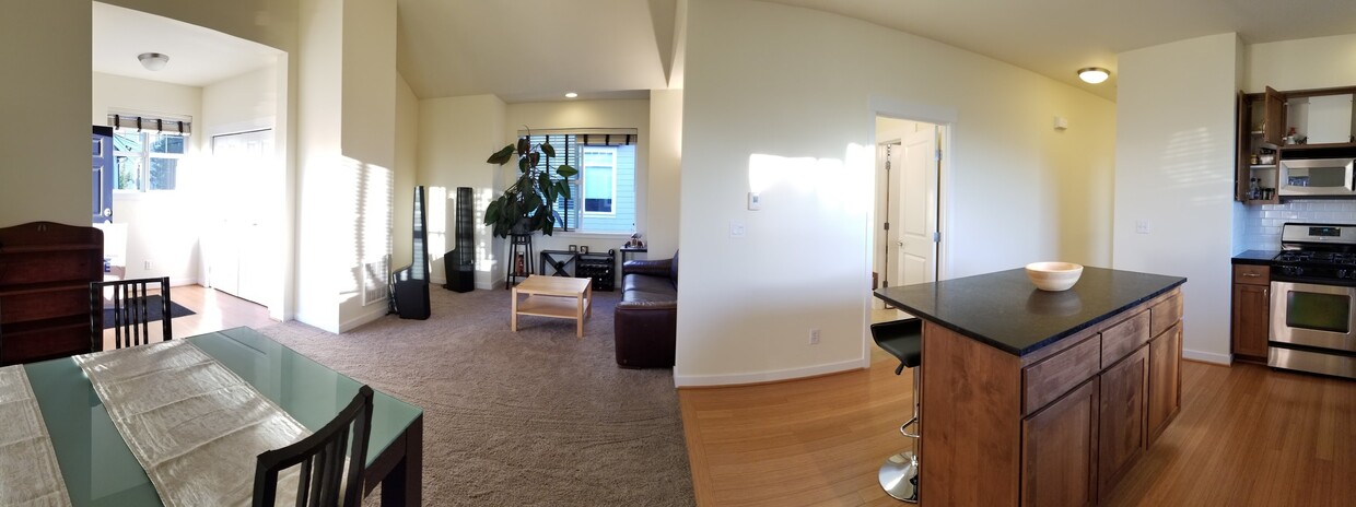 Living area from the dining room - 1739 27th Ln NE