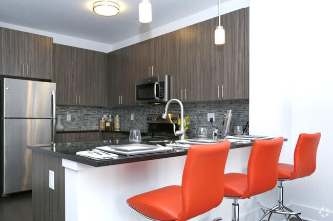 One Bedroom - Breakfast Bar - The Cobalt Apartments