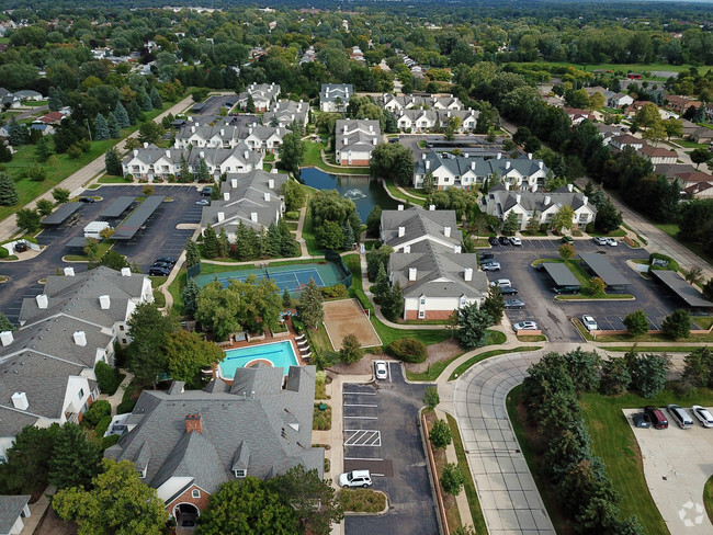 Aerial Photo - Cornerstone at Troy Apartments