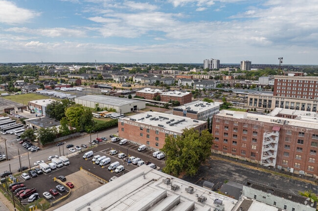 Aerial Photo - South Main Artspace Lofts