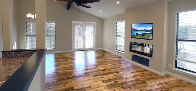 genuine wood floors - 6723 Eastridge Dr